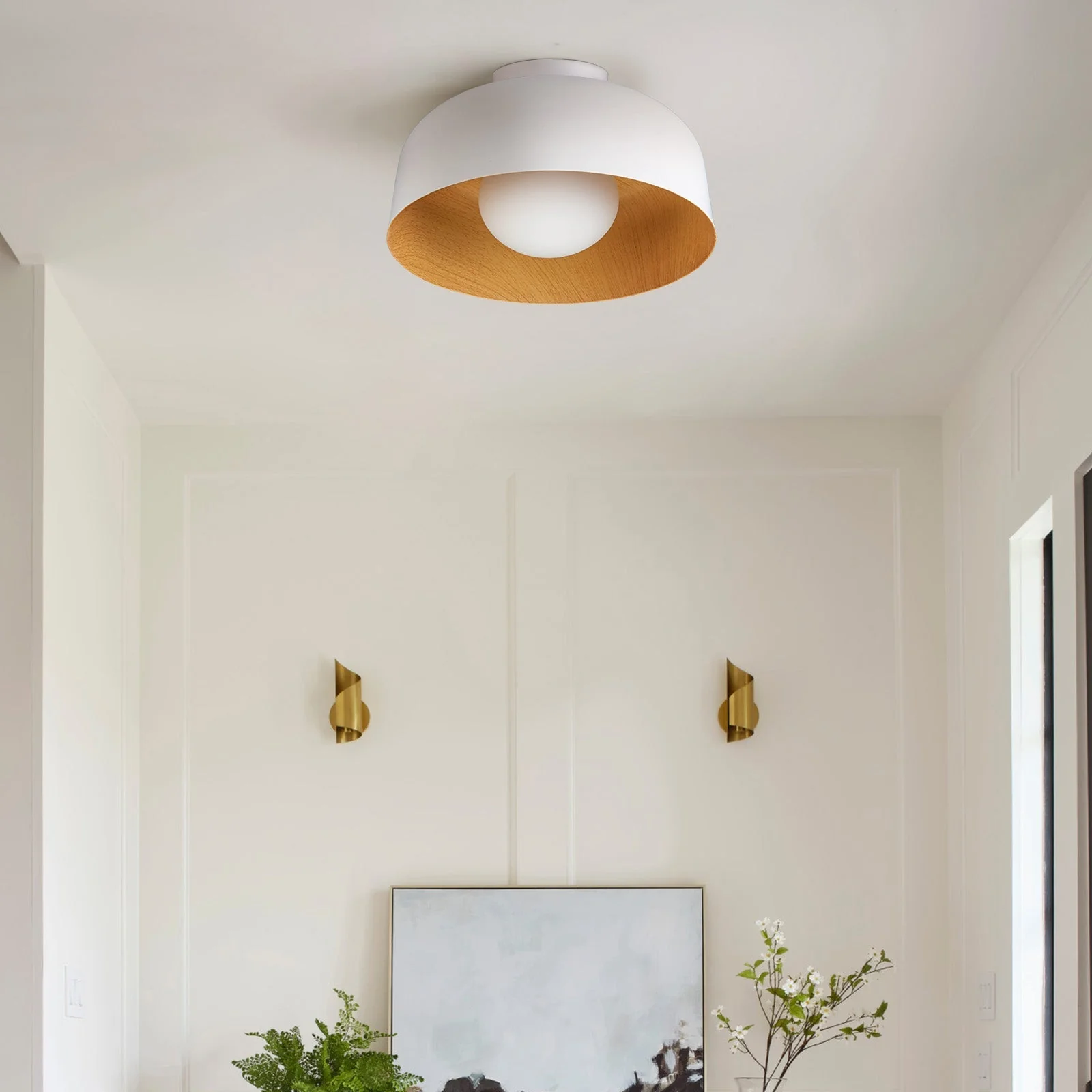 Coscona - Eenvoudige Metalen Plafondlamp - Image 7