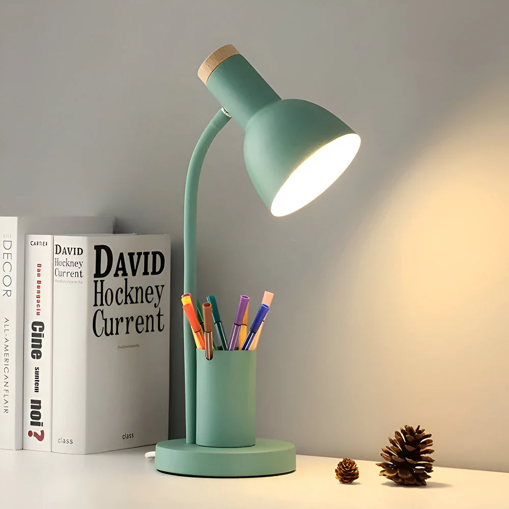 Cressida - Moderne LED Tafellamp met Pennenhouder - Image 4
