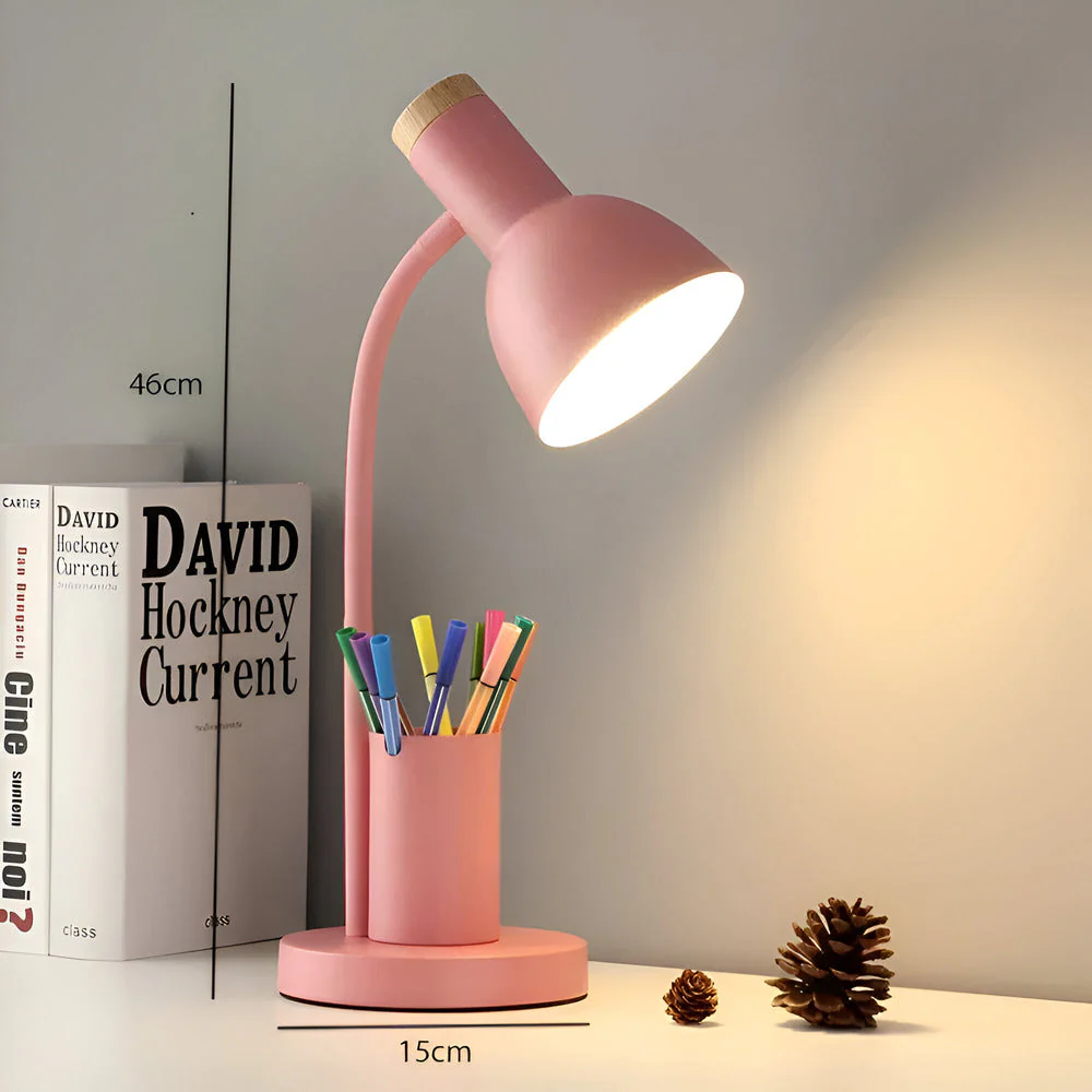 Cressida - Moderne LED Tafellamp met Pennenhouder - Image 9
