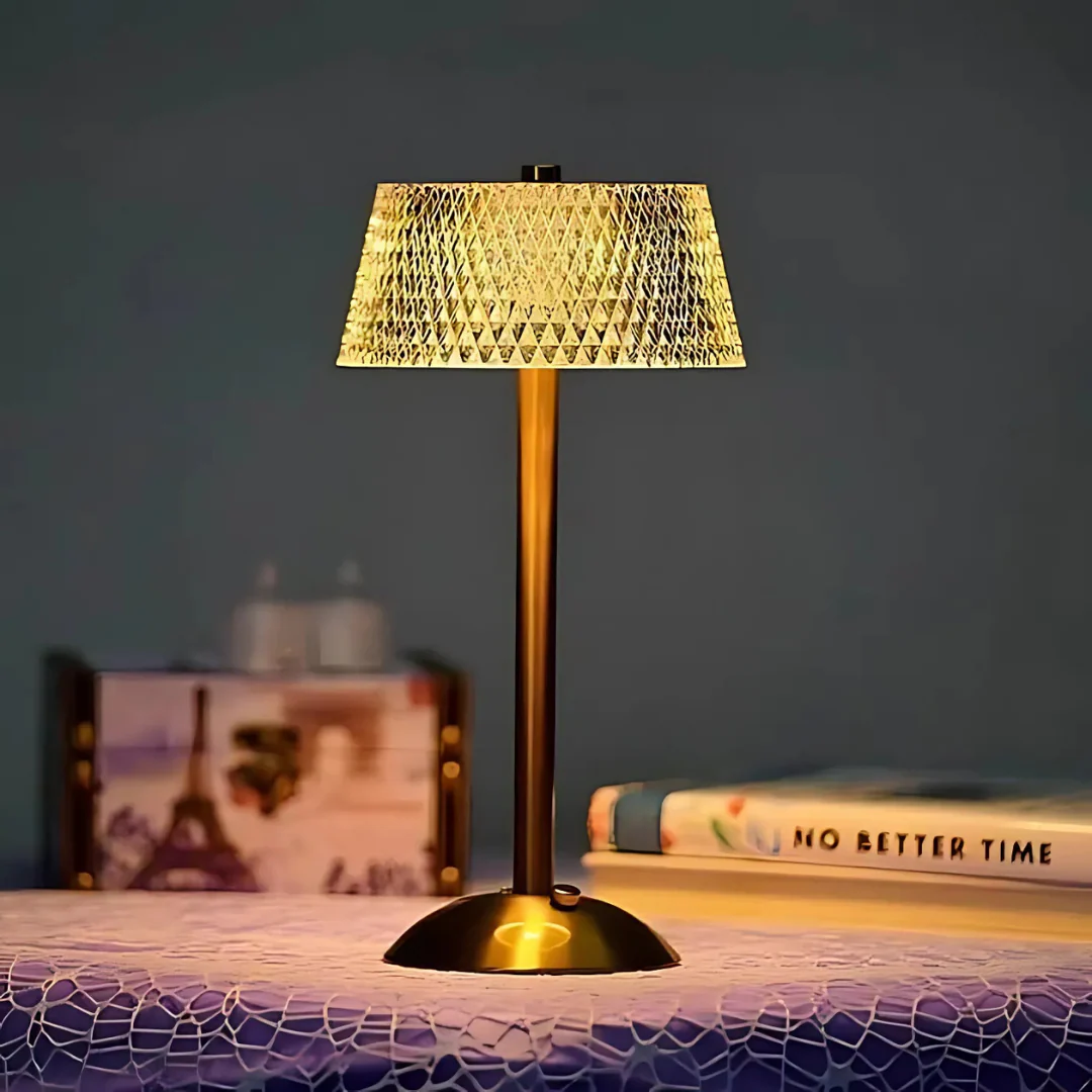 Crystal - Kristallen LED Tafellamp