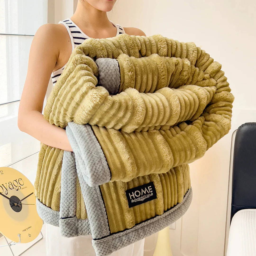 Cuddle – Warme Pluche Winterdeken voor Bed & Bank - Image 10