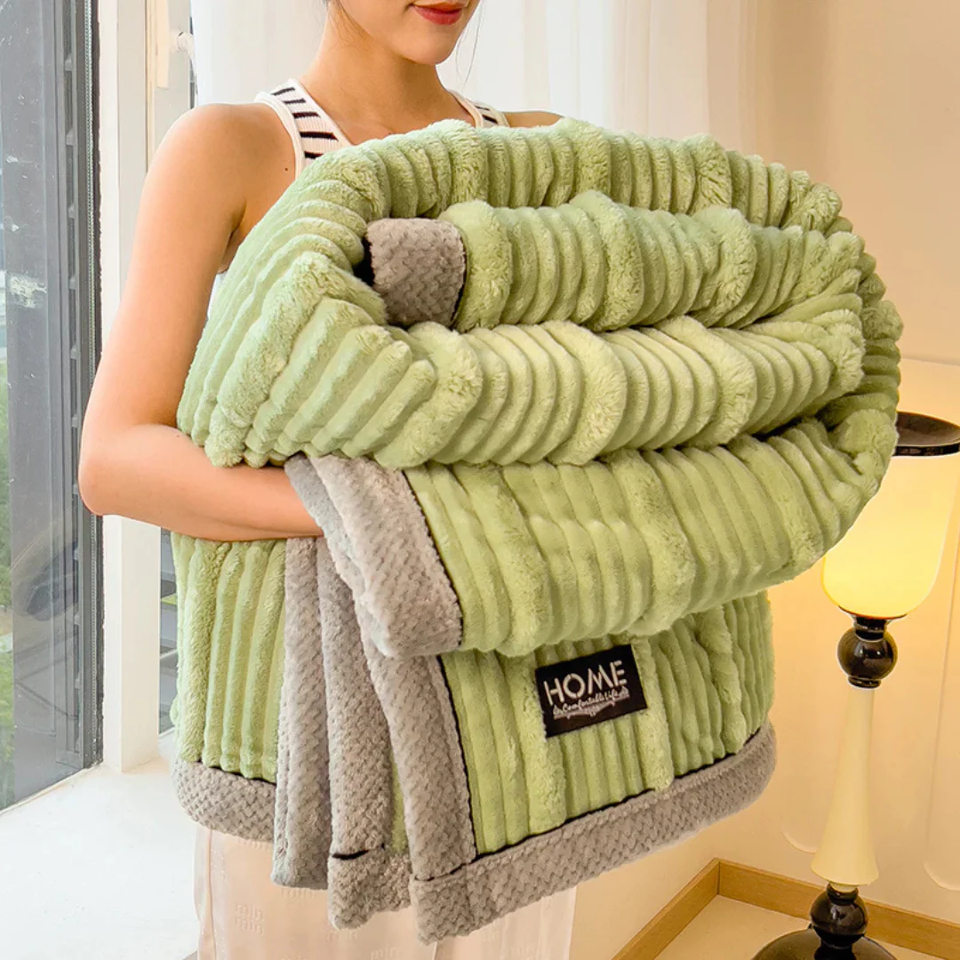 Cuddle – Warme Pluche Winterdeken voor Bed & Bank - Image 8