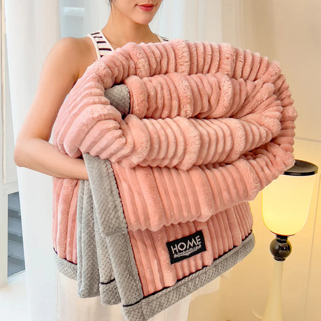 Cuddle – Warme Pluche Winterdeken voor Bed & Bank - Image 9