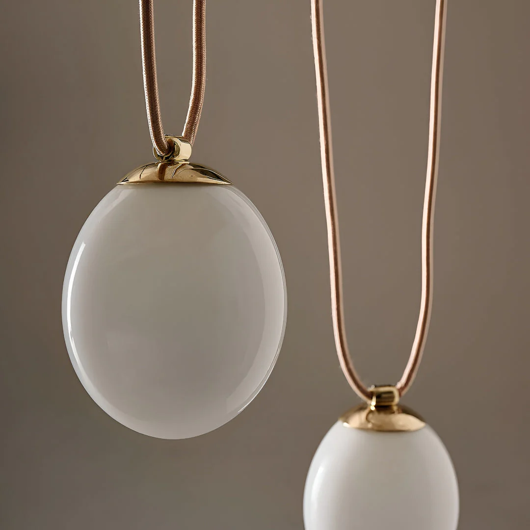 Curevian – Retro Glazen Bol Kroonluchter - Image 9