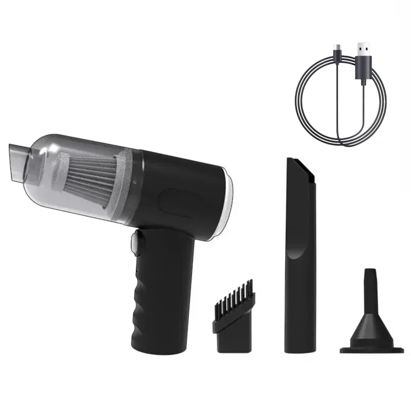 Cyrano – Draadloze Mini Stofzuiger met USB-Oplaadfunctie - Image 5