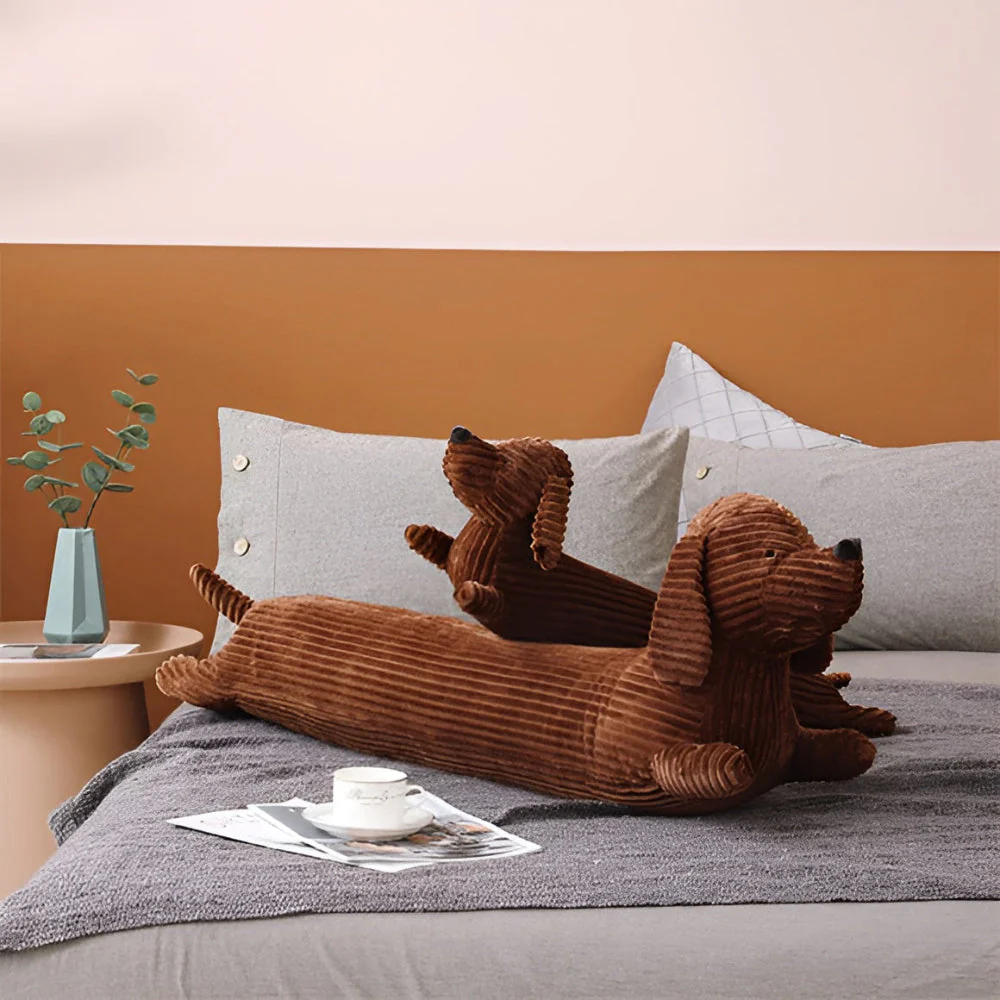 Darlino – Ribfluweel Teckel Pluche Kussen - Image 7