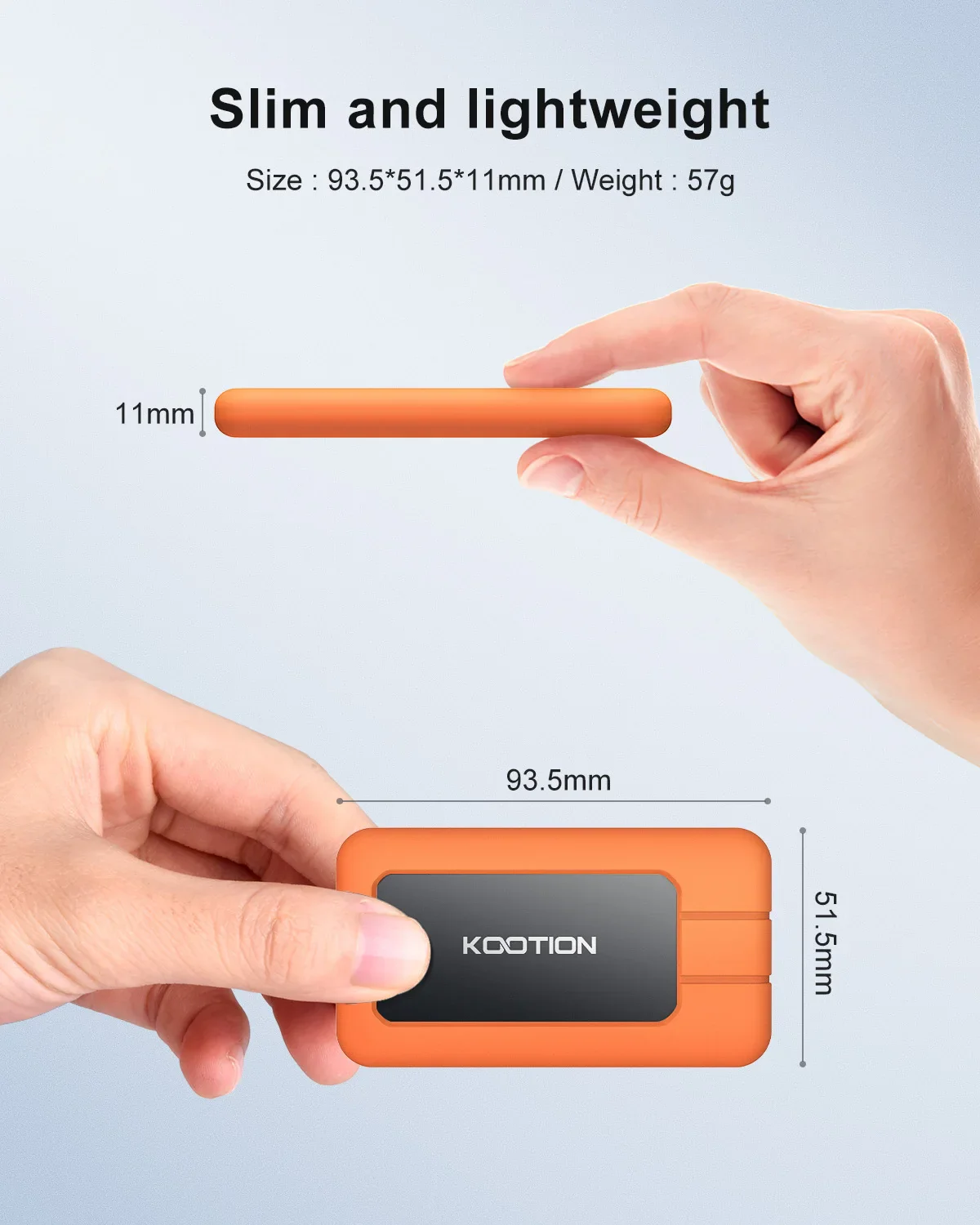 DataGlide – Externe SSD X1Max 2TB USB 3.2 Gen 2 - Image 3