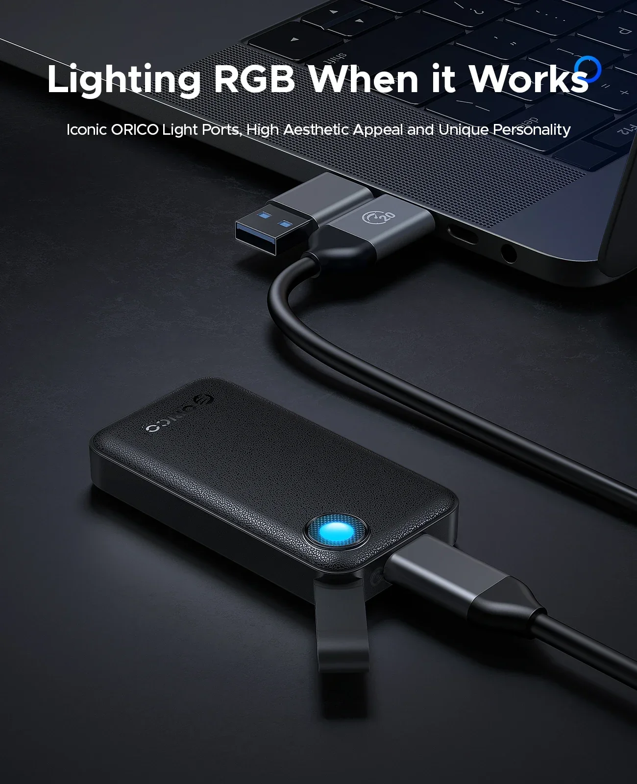 DataLoom – Ultiem Compacte Externe SSD met 2000MB/s Snelheid en USB C Kabel - Image 9