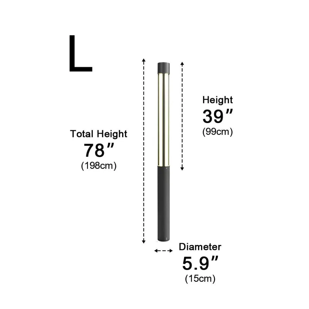 Dioren – Cilindrische LED Tuinpaal Lamp - Image 19