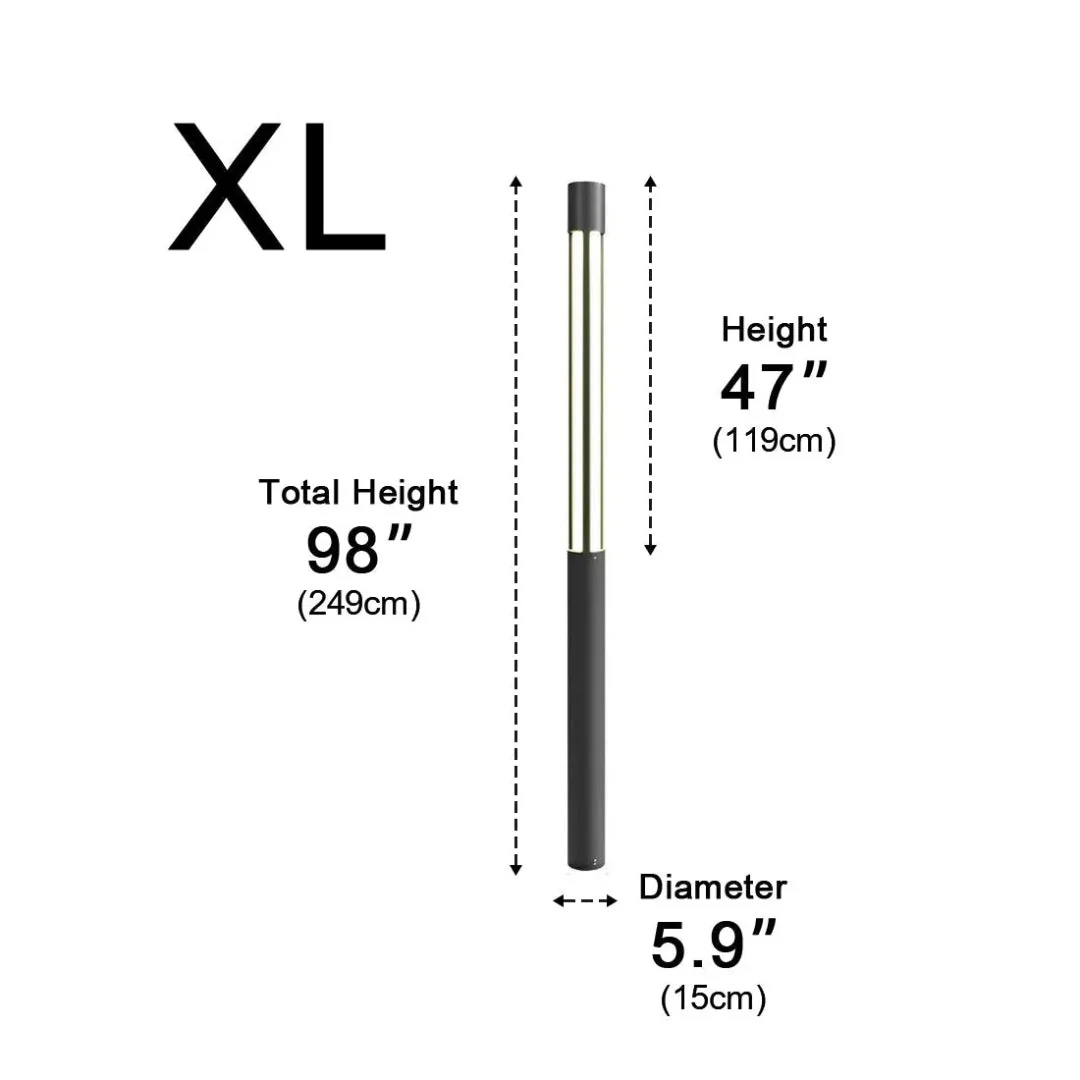 Dioren – Cilindrische LED Tuinpaal Lamp - Image 20