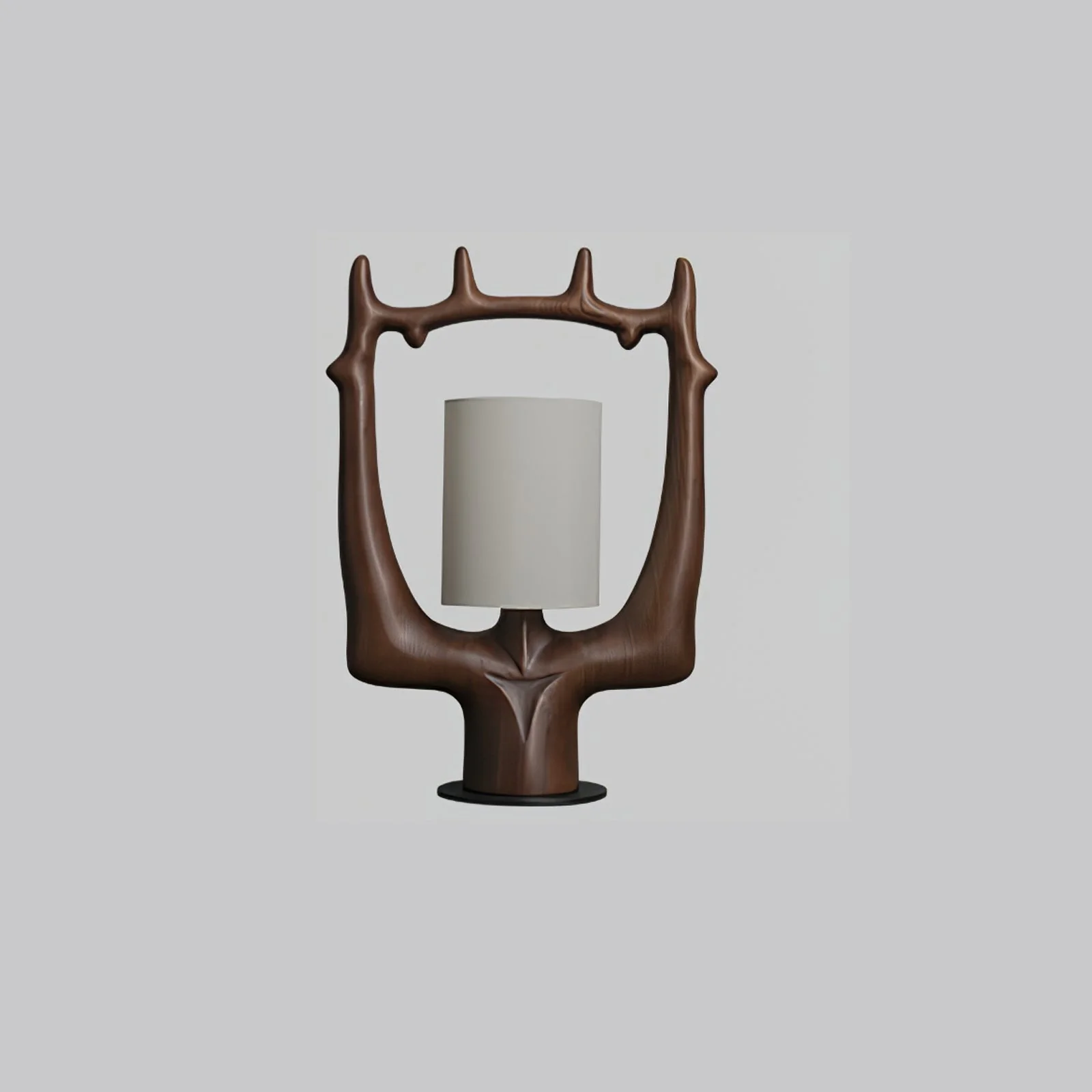 Dravion – Tafellamp met Ronde Geweivorm en Sculpturaal Design - Image 22