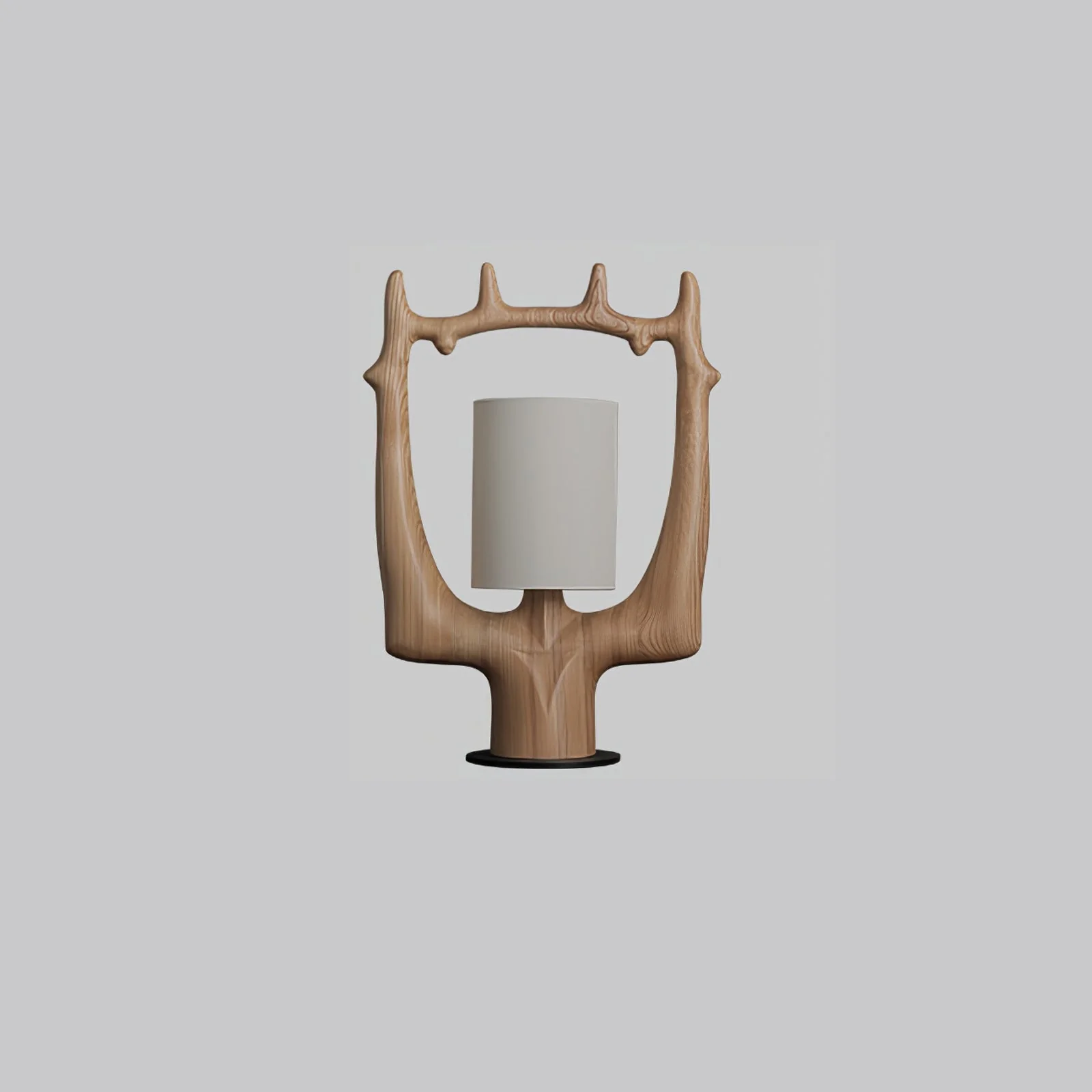 Dravion – Tafellamp met Ronde Geweivorm en Sculpturaal Design - Image 23