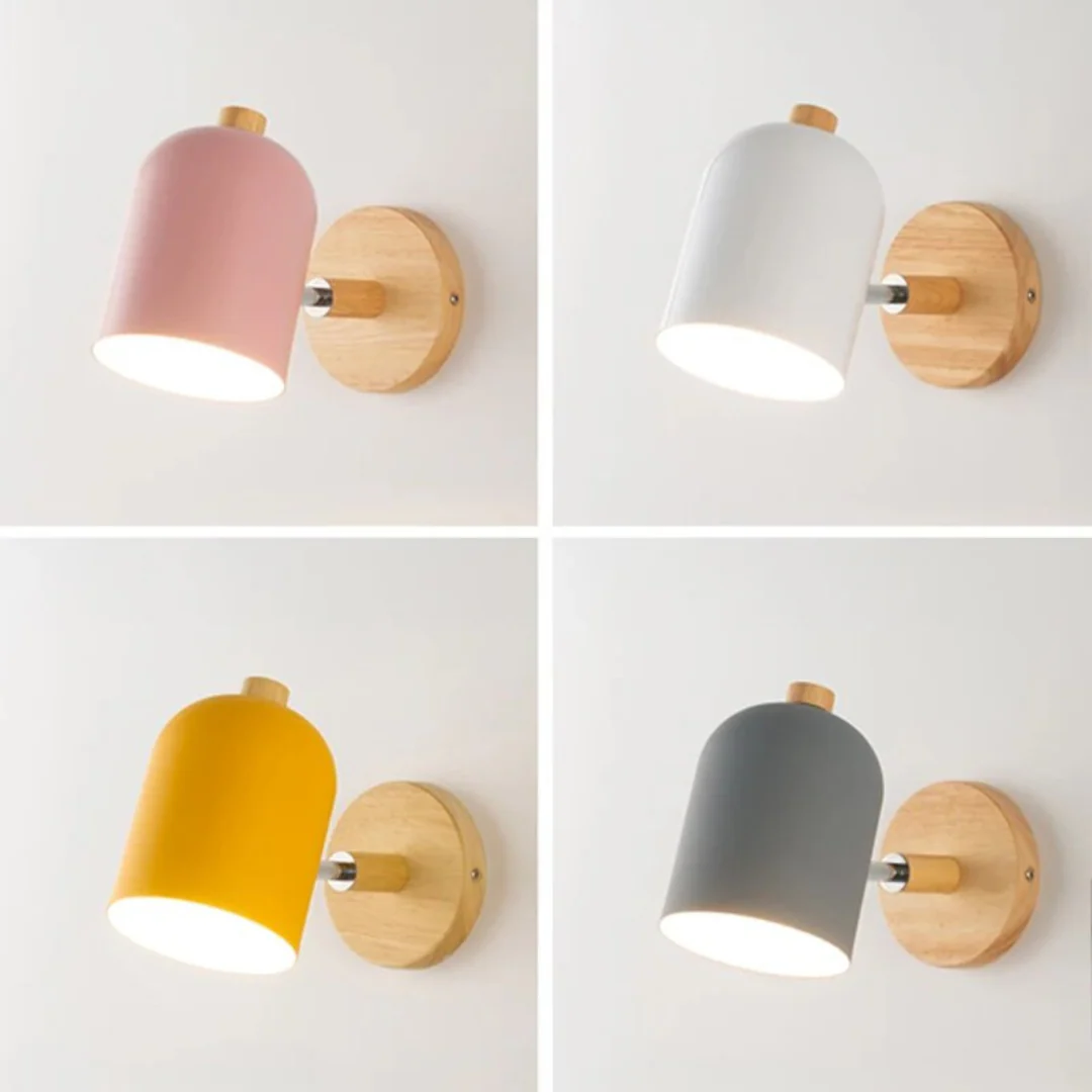 Drelis - Scandinavische Houten Wandlamp - Image 2