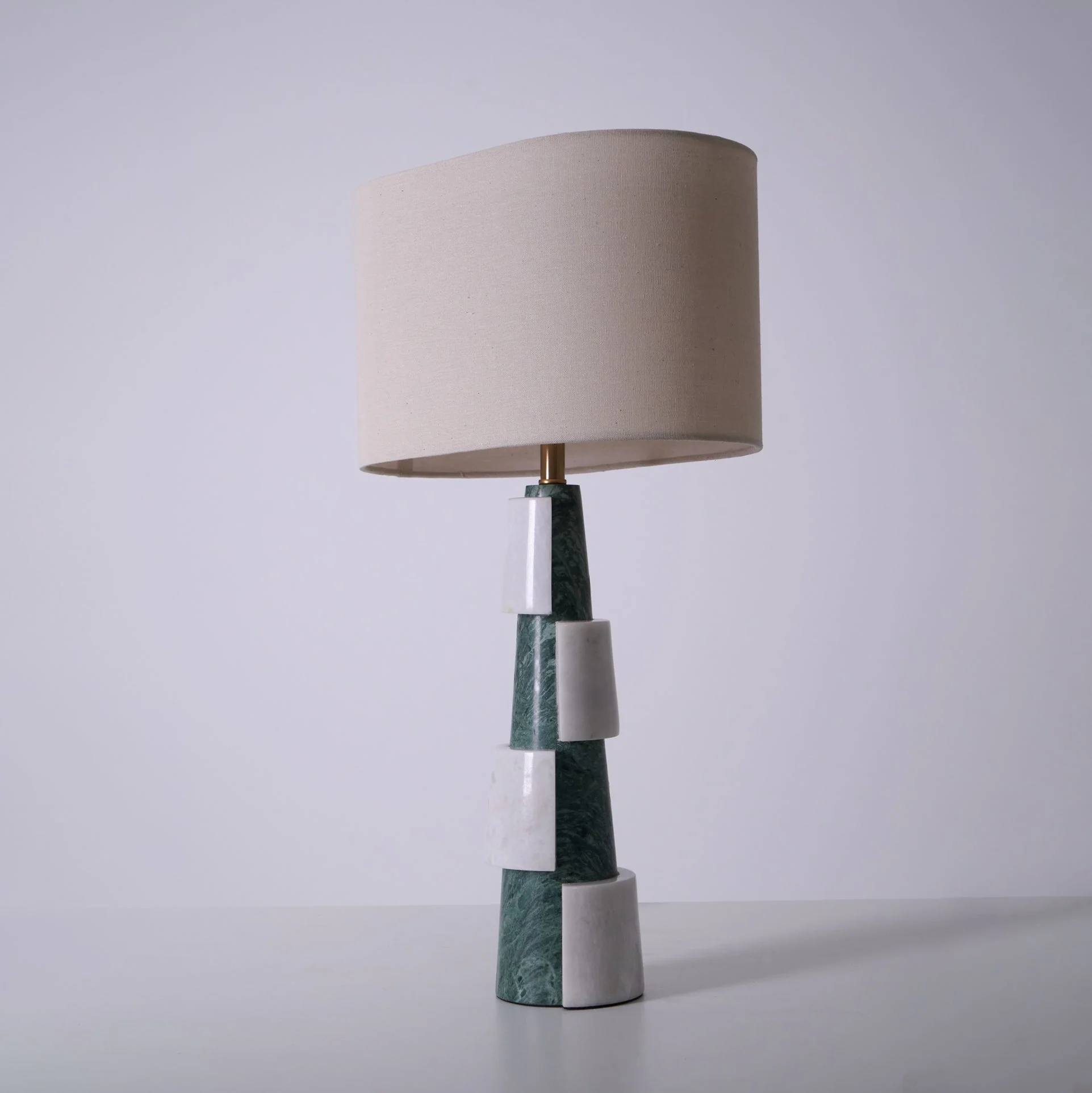 Duvemar – Marmeren Tafellamp met Sculpturale Elegantielijn - Image 19