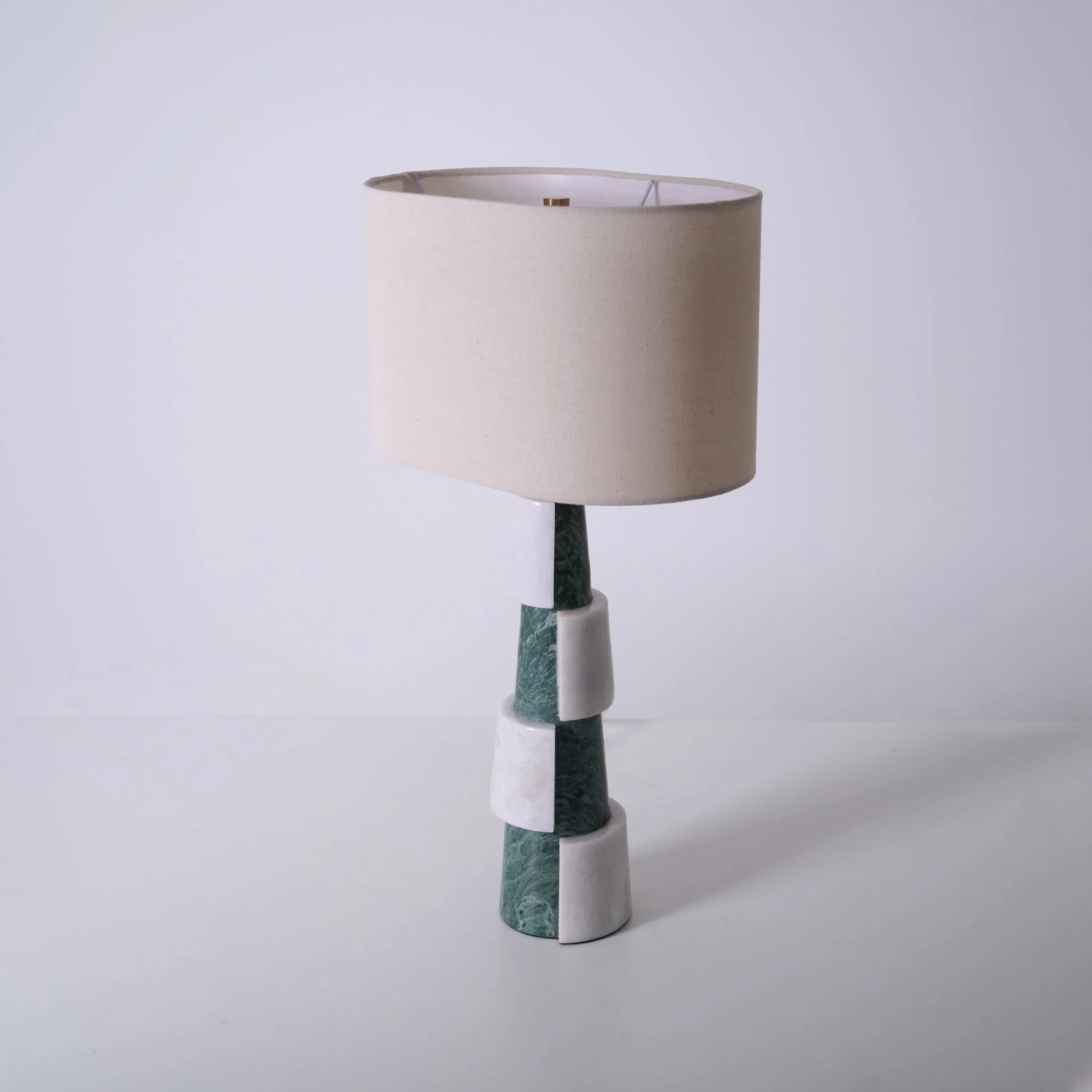 Duvemar – Marmeren Tafellamp met Sculpturale Elegantielijn - Image 20