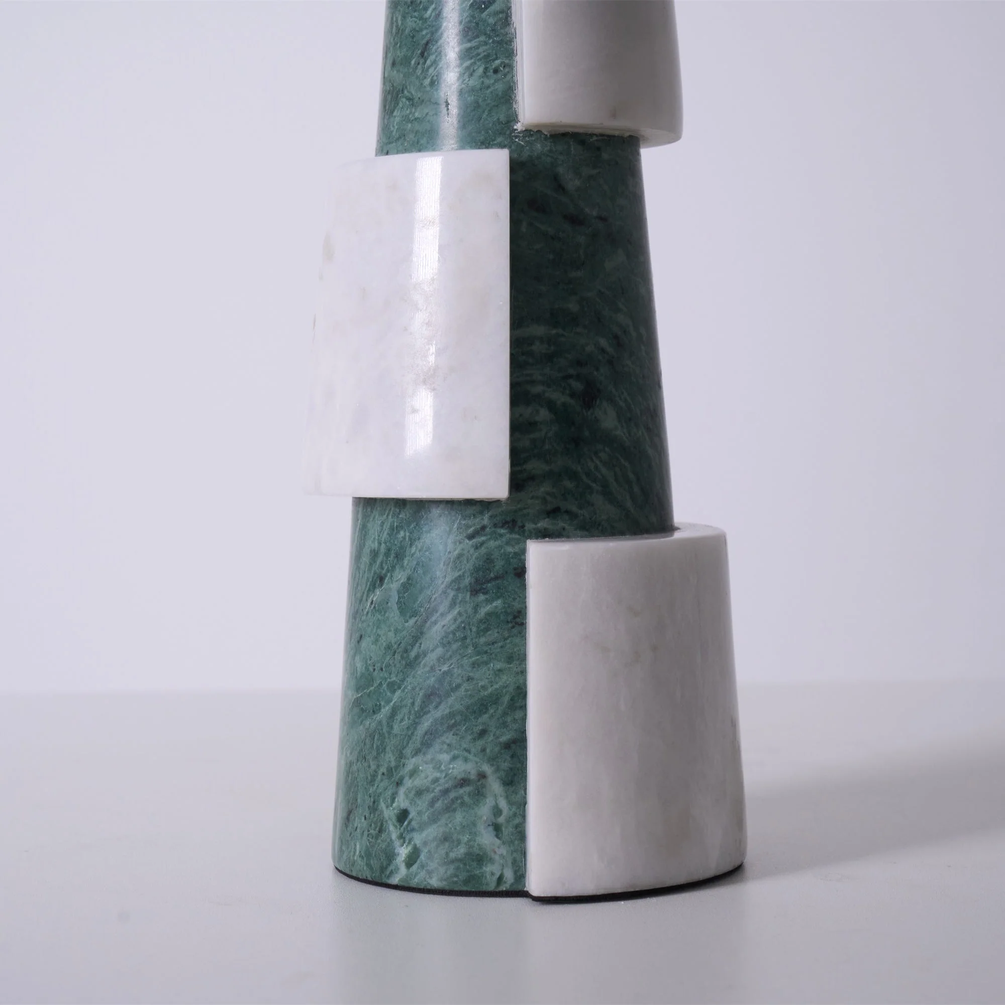 Duvemar – Marmeren Tafellamp met Sculpturale Elegantielijn - Image 21