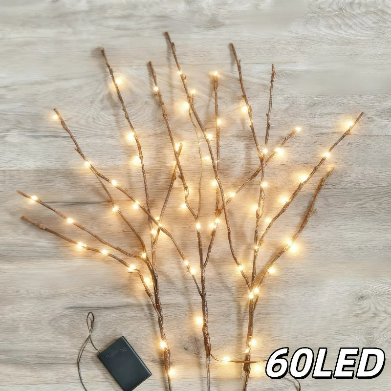 Elaren – Buigbare LED Boomtaklamp op Batterij met 20–60 Lichtpunten - Image 3