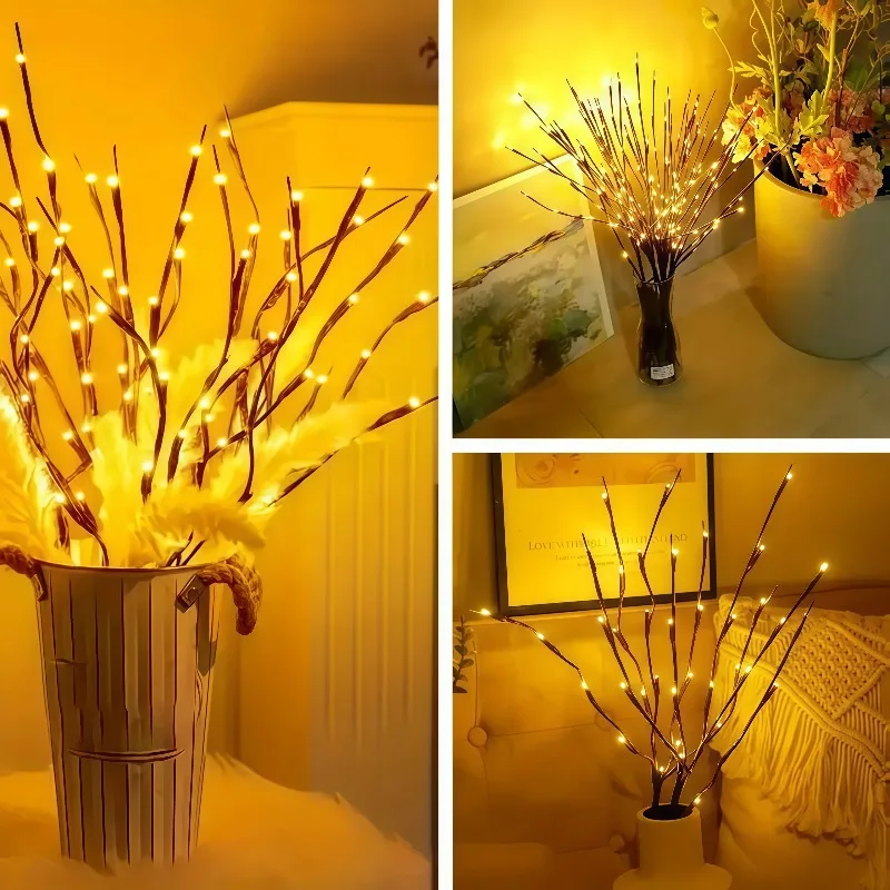 Elaren – Buigbare LED Boomtaklamp op Batterij met 20–60 Lichtpunten - Image 7