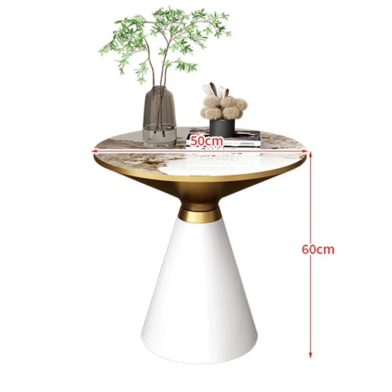 Elarian - Ronde Luxe Salontafel Modern Metaal - Image 2
