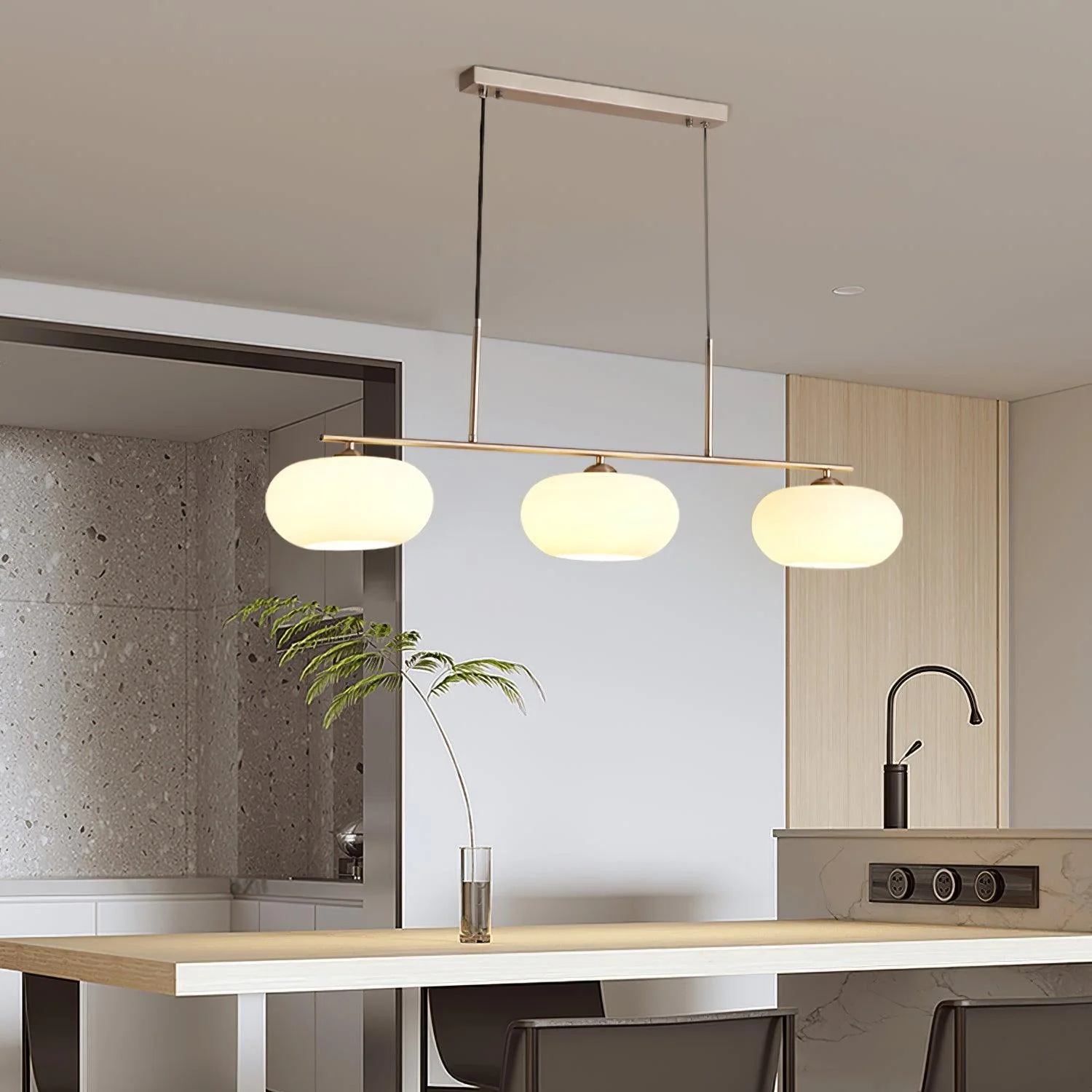 Elea - Moderne Glazen Hanglamp - Image 2