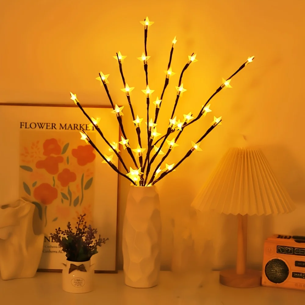 Elunara – LED Takdecoratie met Sterren en Manen op Batterij (20 Lampjes) - Image 4