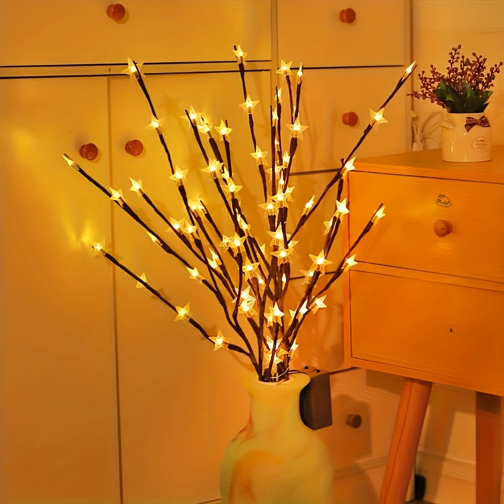 Elunara – LED Takdecoratie met Sterren en Manen op Batterij (20 Lampjes) - Image 9