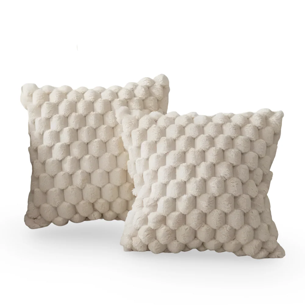 Elvaris – Zachte Luxe Kussenhoes Met Structuur