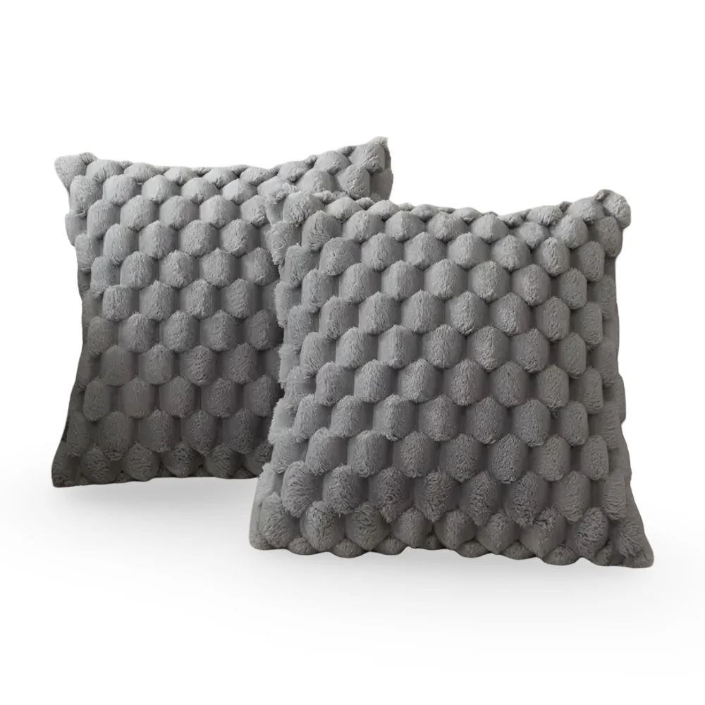 Elvaris – Zachte Luxe Kussenhoes Met Structuur - Image 2