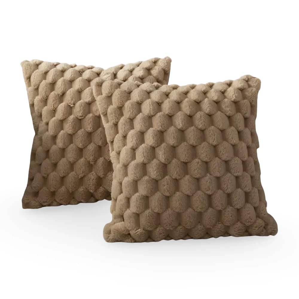 Elvaris – Zachte Luxe Kussenhoes Met Structuur - Image 3