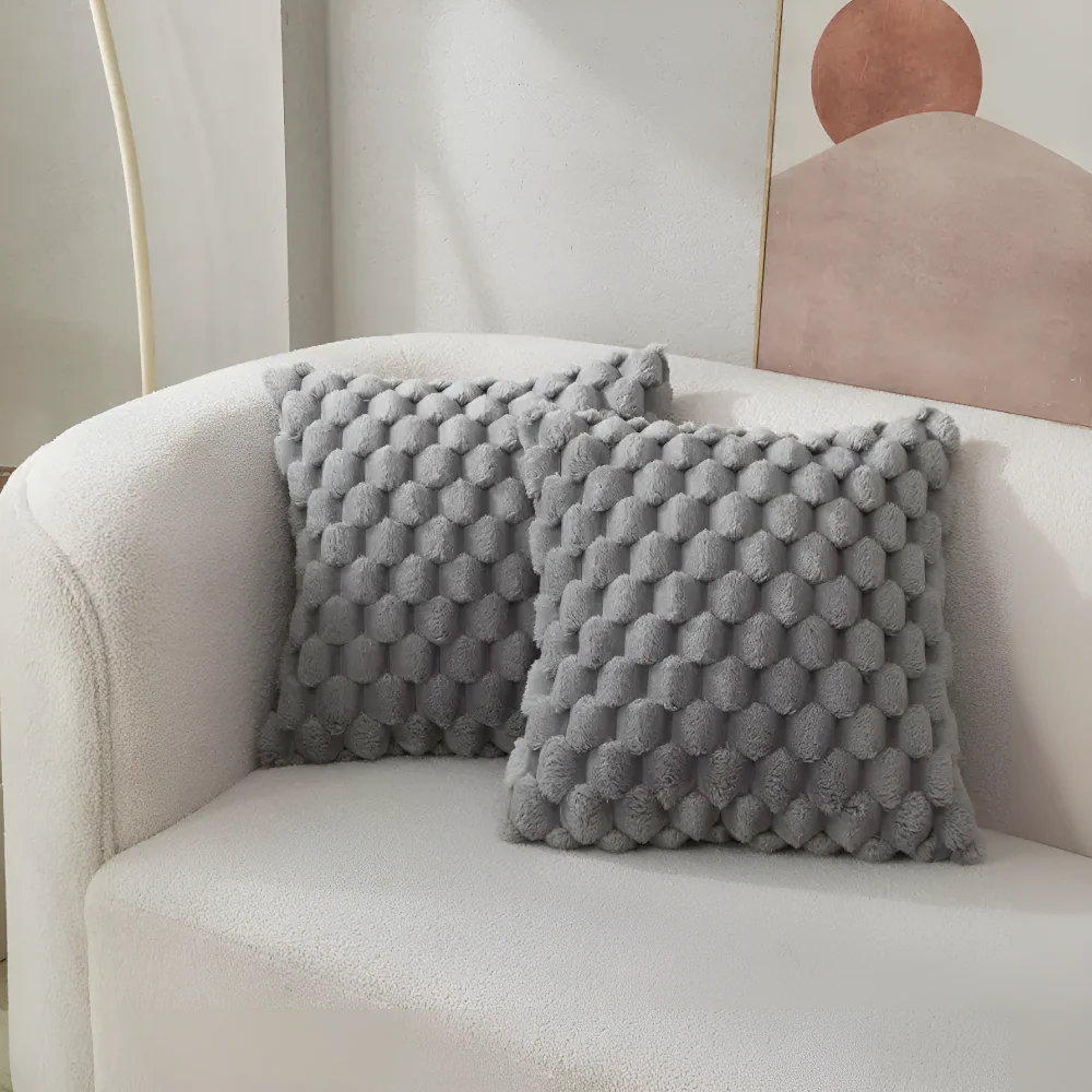 Elvaris – Zachte Luxe Kussenhoes Met Structuur - Image 6