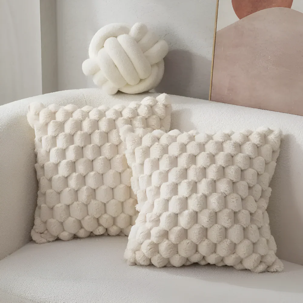 Elvaris – Zachte Luxe Kussenhoes Met Structuur - Image 9