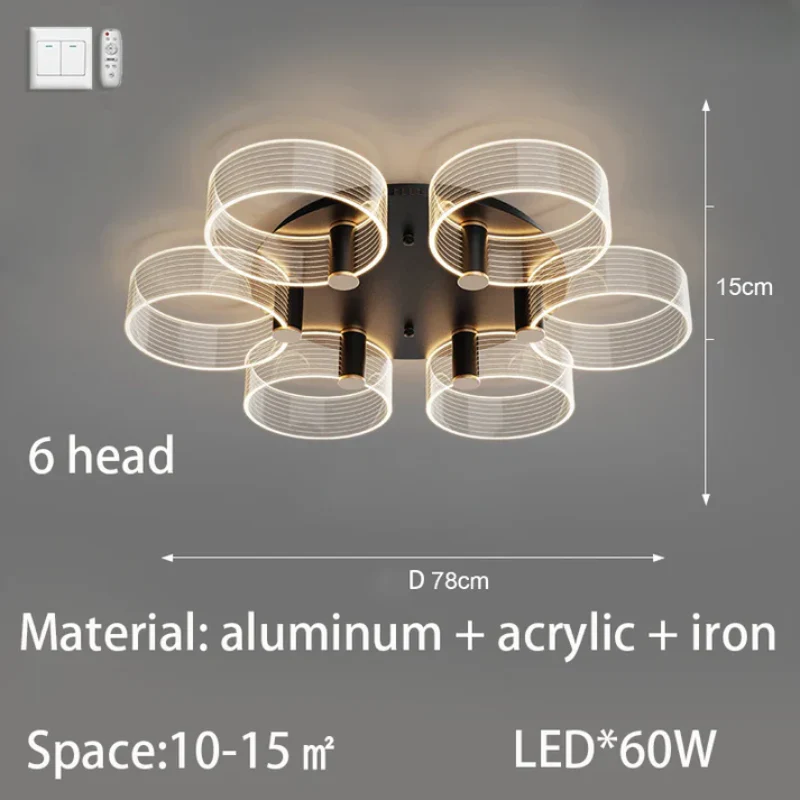Elvarise - Scandinavische LED Kroonluchter Hanglamp - Image 12