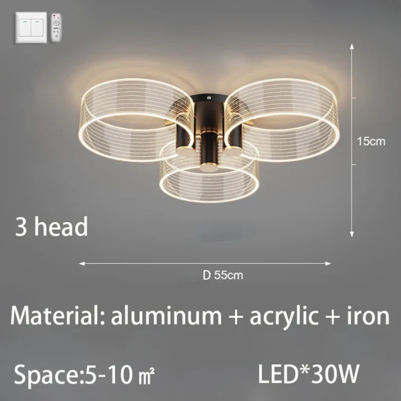 Elvarise - Scandinavische LED Kroonluchter Hanglamp - Image 6