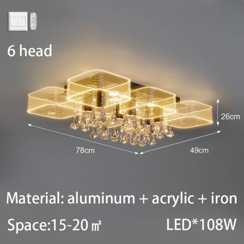 Elvarise - Scandinavische LED Kroonluchter Hanglamp - Image 9