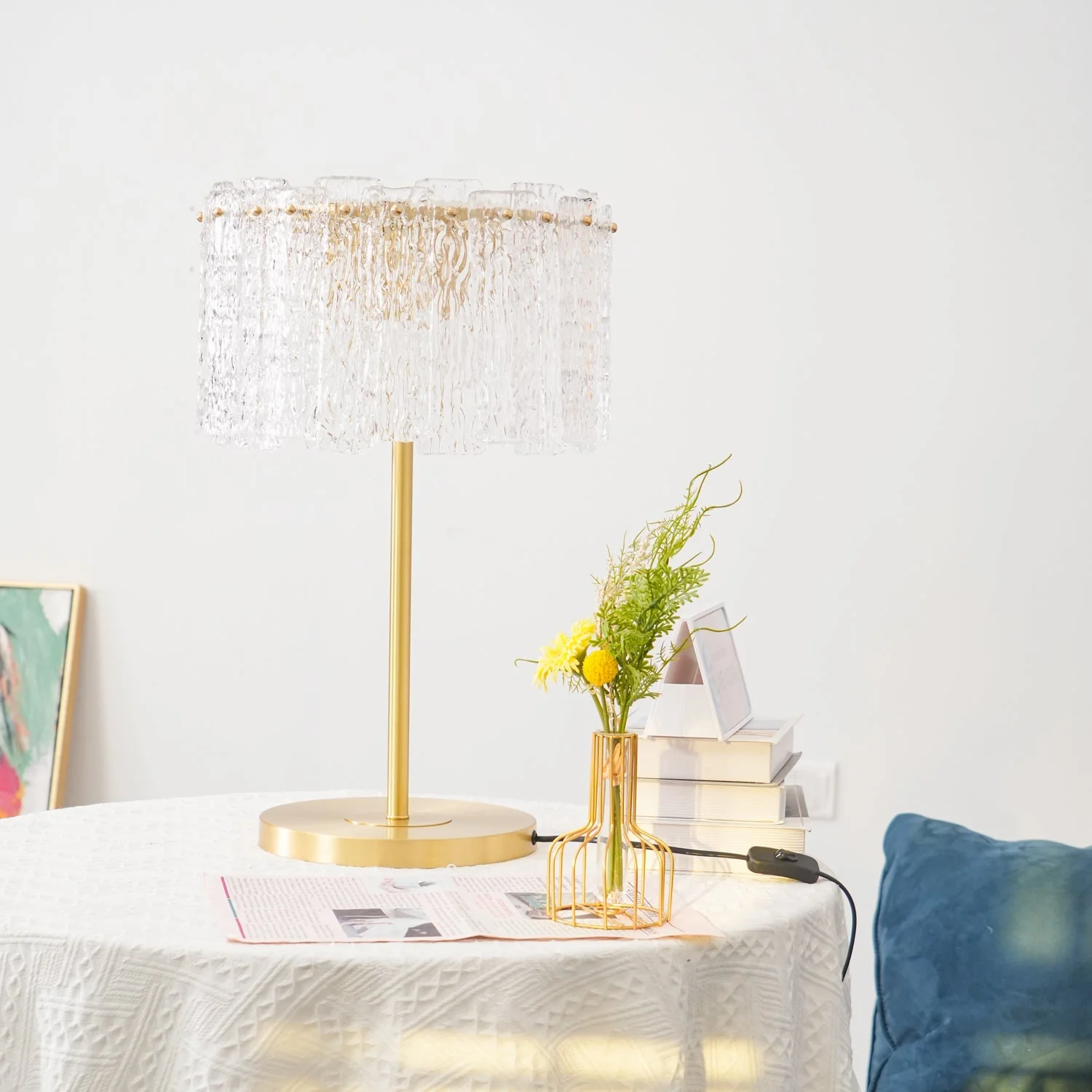 Elyndra – Tafellamp met Zacht Gevlochten Design en Warme Gloed - Image 12