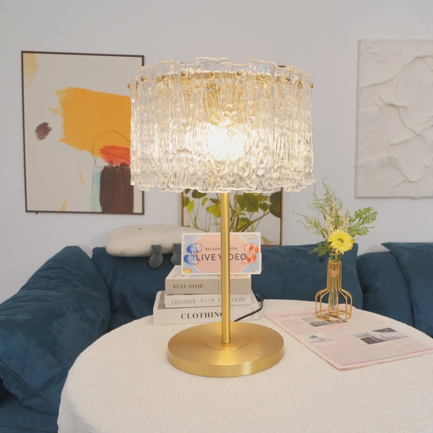 Elyndra – Tafellamp met Zacht Gevlochten Design en Warme Gloed - Image 9