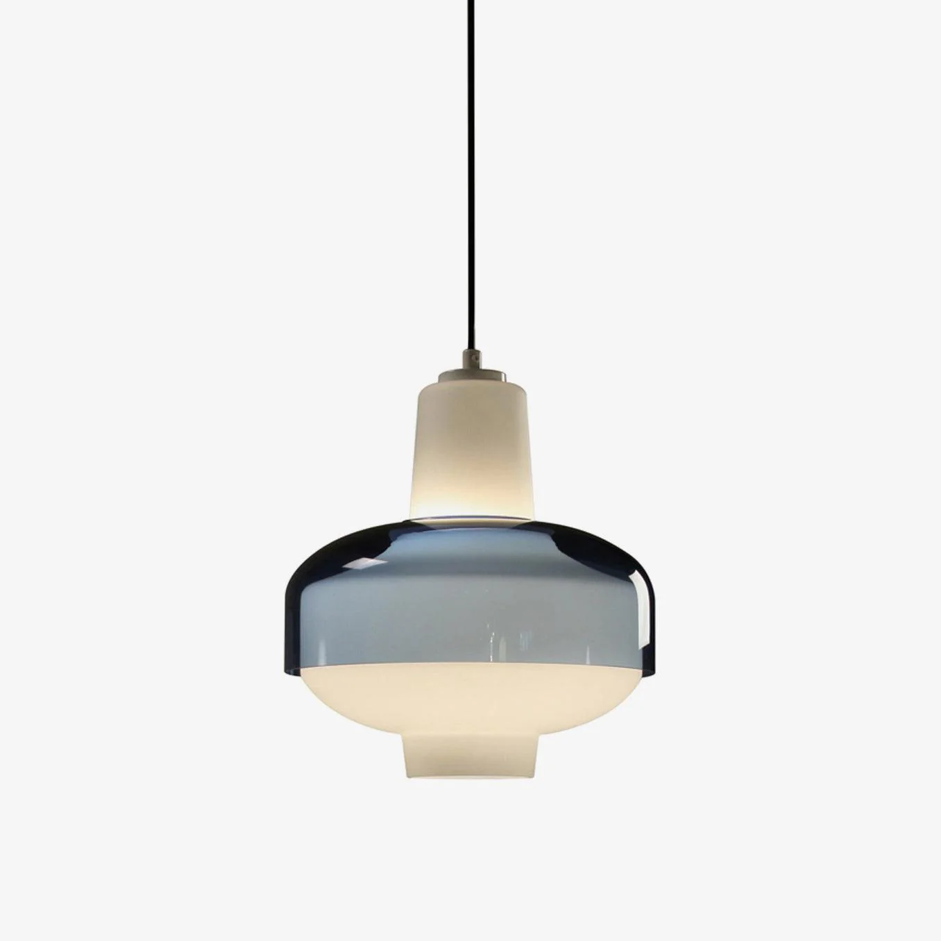 Elyssor – Glazen Hanglamp met Gelaagd Organisch Design - Image 9