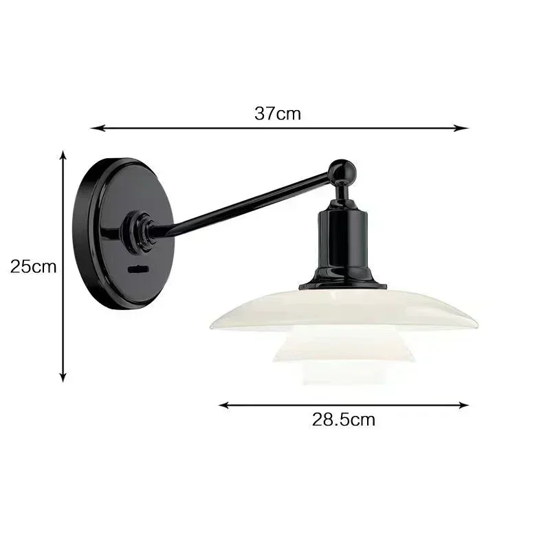 Eosphoros - Moderne Wandlamp van Metaal in Eenvoudige Stijl - Image 7
