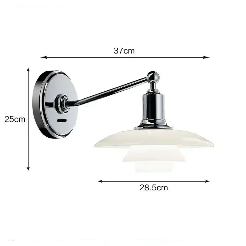 Eosphoros - Moderne Wandlamp van Metaal in Eenvoudige Stijl - Image 8