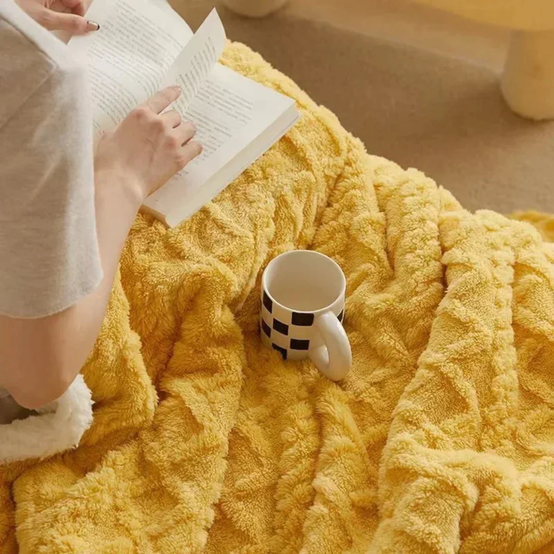 Eryndelle - Dikke Warme Fleece Deken Zacht Stijlvol voor Slaapkamer en Bank - Image 6
