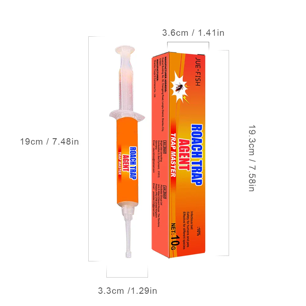 Exora Gel - Kakkerlakkengel Lokmiddel met Natuurlijke Ingrediënten voor Binnengebruik - Image 6