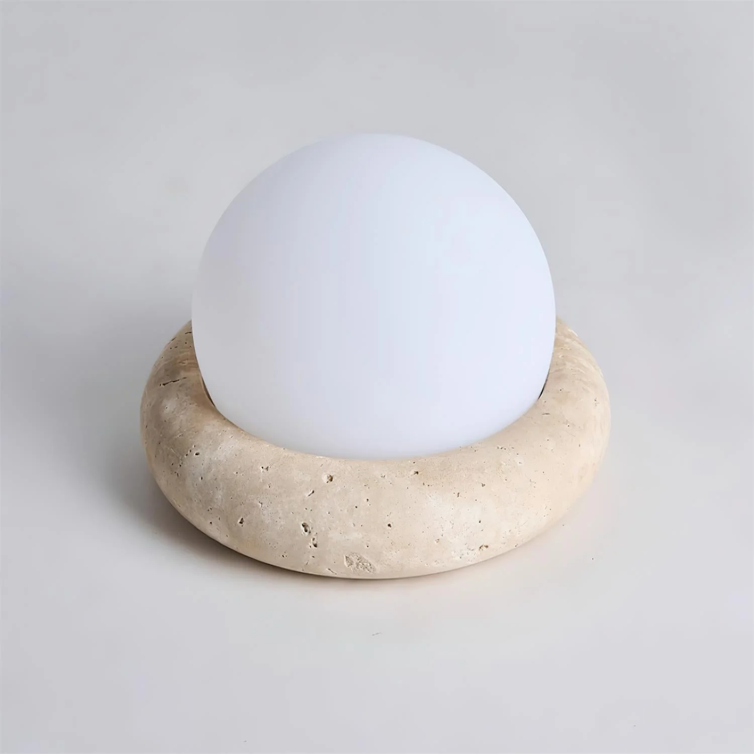 Fika - Travertijn Tafellamp - Image 8