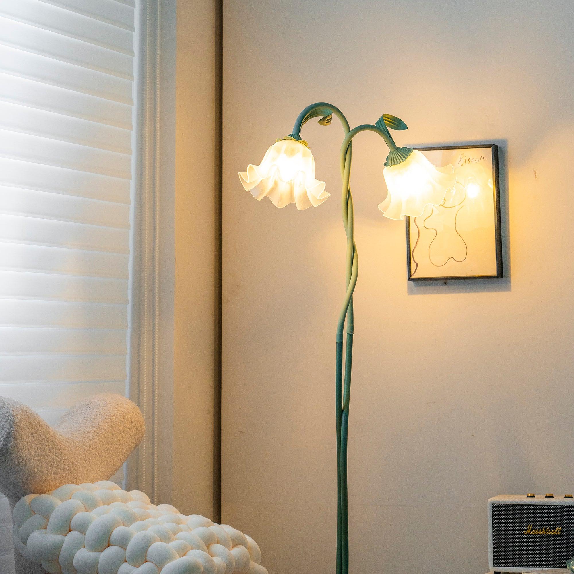 Fiorielle – Elegante Bloem Vloerlamp - Image 4