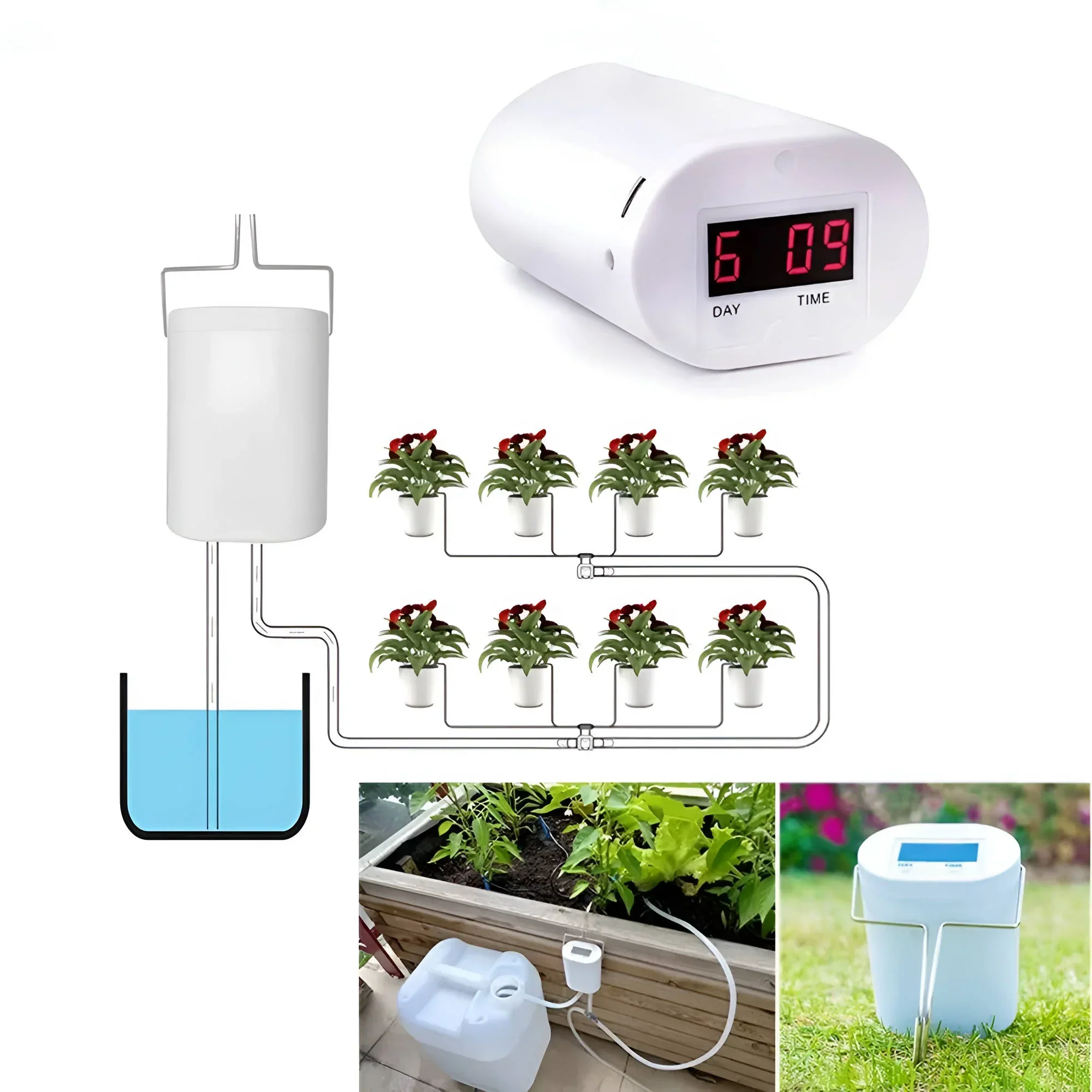 Florava – Automatisch bewateringssysteem met slang voor plantenpotten - Image 6