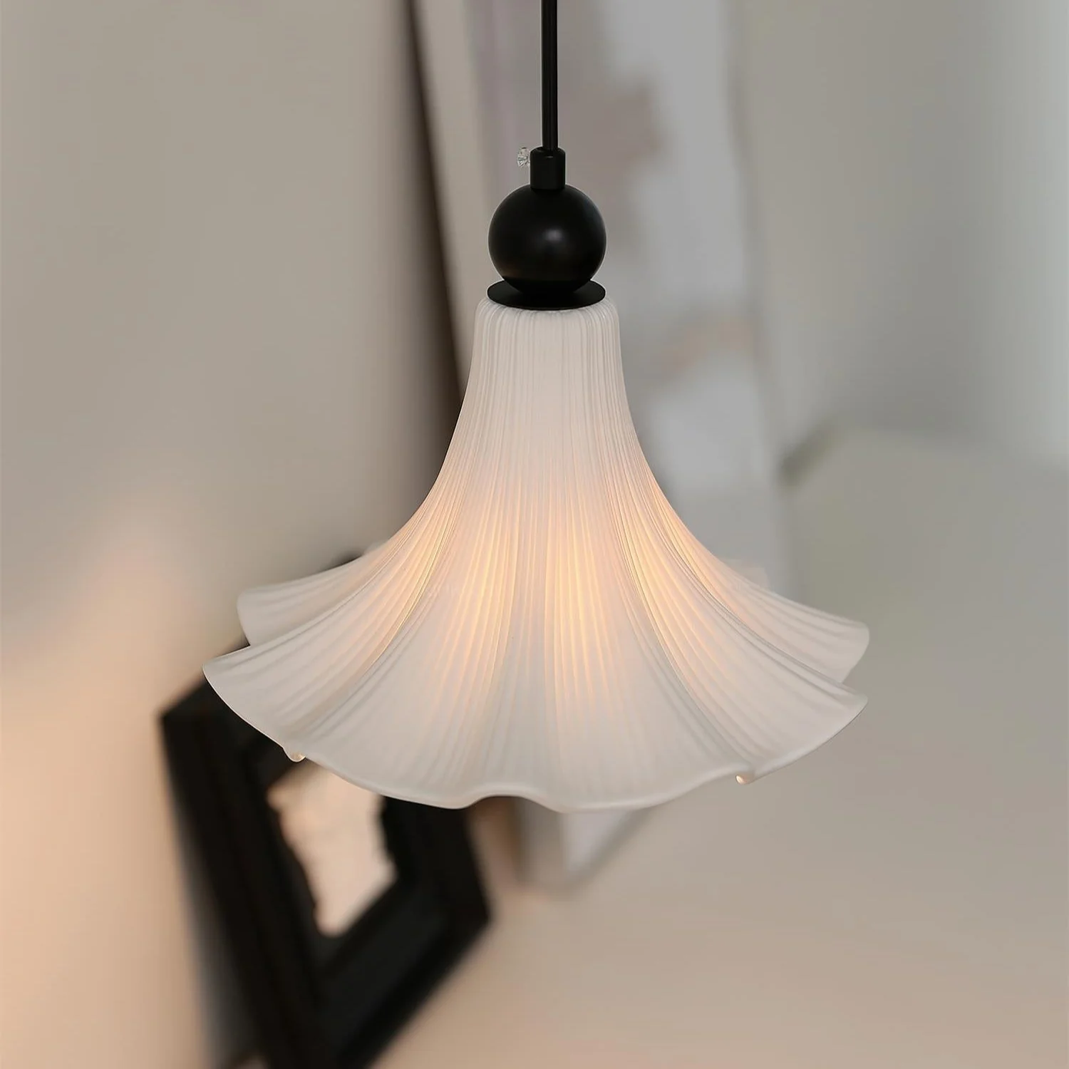 Floréa - Franse Keramische Bloem Hanglamp - Image 12