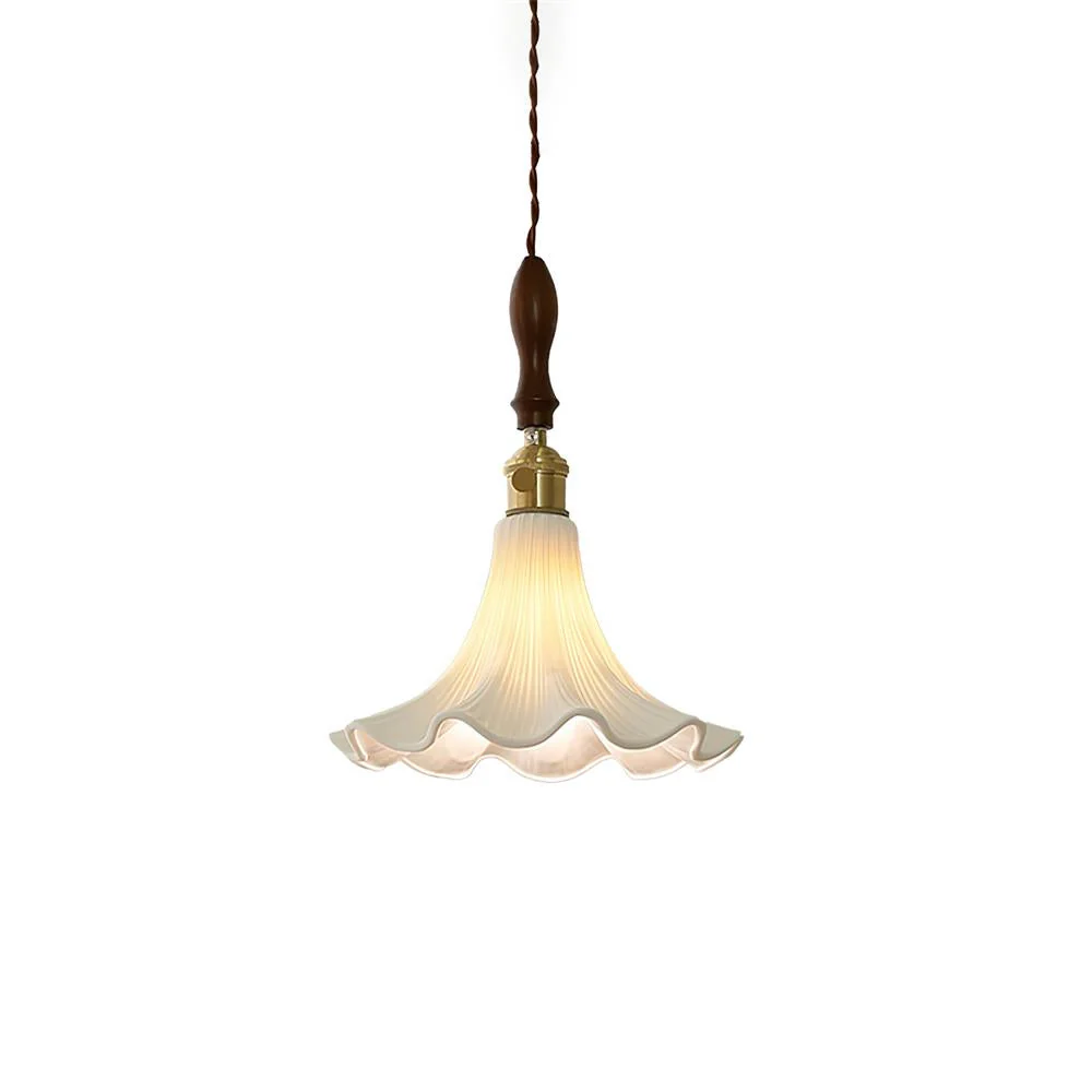 Floréa - Franse Keramische Bloem Hanglamp - Image 4