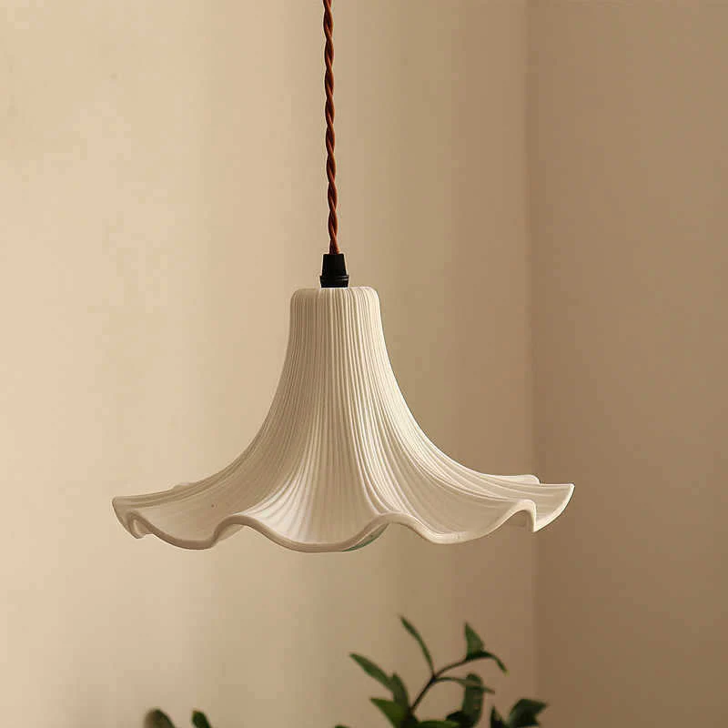Floréa - Franse Keramische Bloem Hanglamp - Image 6