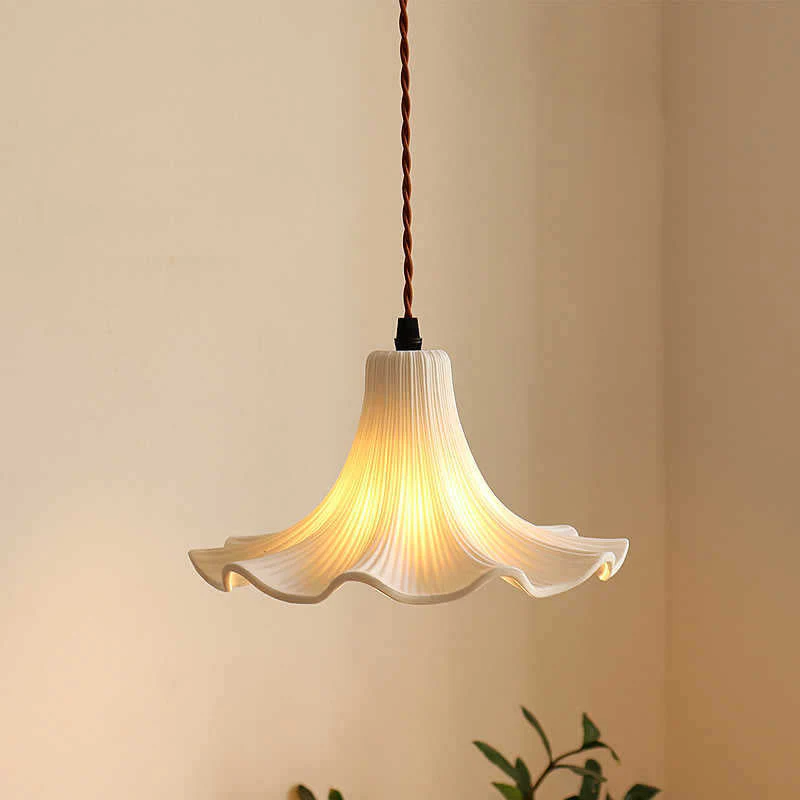 Floréa - Franse Keramische Bloem Hanglamp - Image 7