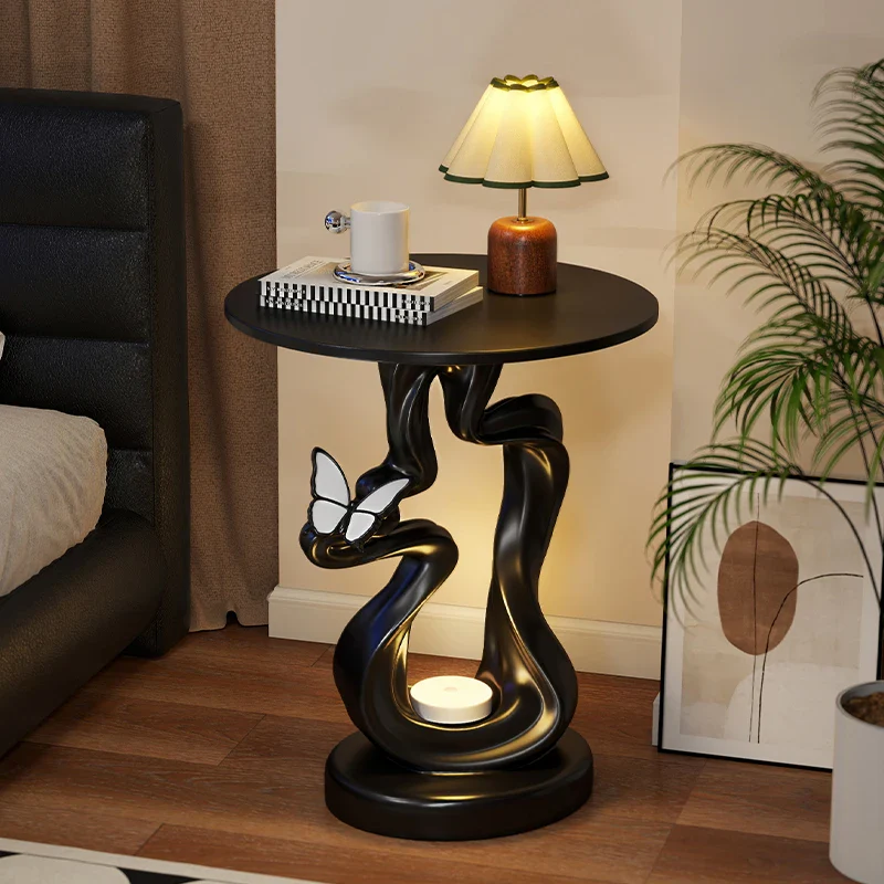 Florentian - Vlinder Design Bijzettafel Franse Antieke Stijl - Image 2