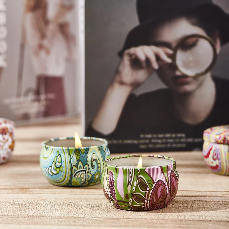 Florivis – 12-Delige Sojawas Geurkaarsen Set voor Aromatherapie & Cadeau - Image 3